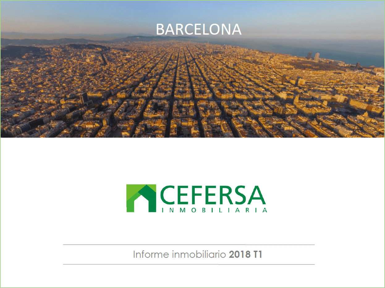 Informe inmobiliario Barcelona 2018T1